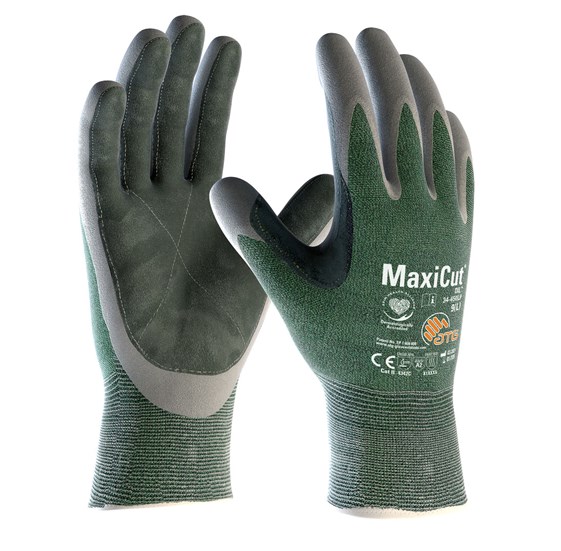 Glove Maxicut KW 3/4 Coated -Leather Palm size 8