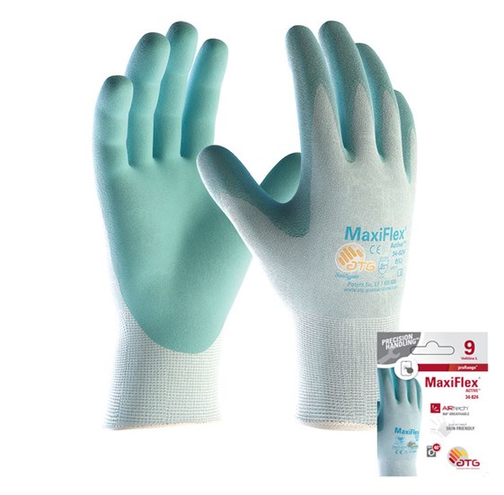 Glove MaxiFlex Active KW Palm Coated