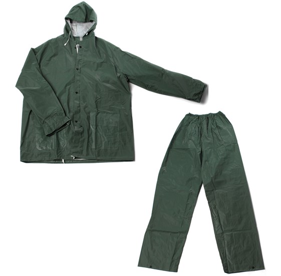 Dežni komplet PVC RAINY zelena
