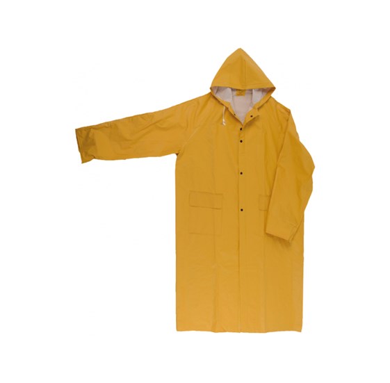 Dežni plašč PVC RAINY rumena