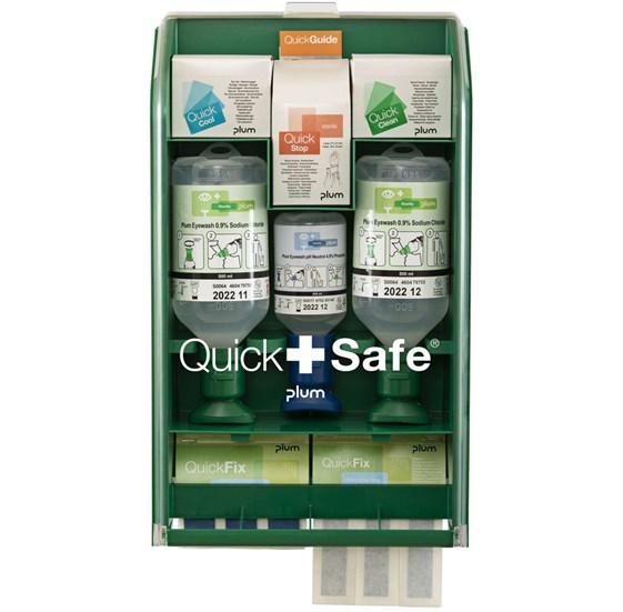 QUICKSAFE - complete first aid station in fo