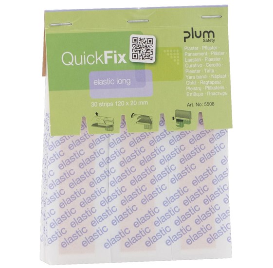QuickFix refill with 30 long elastic plaster