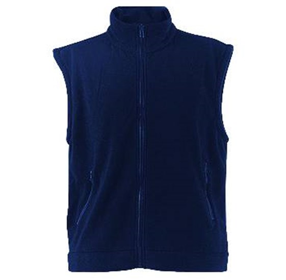 Fleece vest BINAS blue