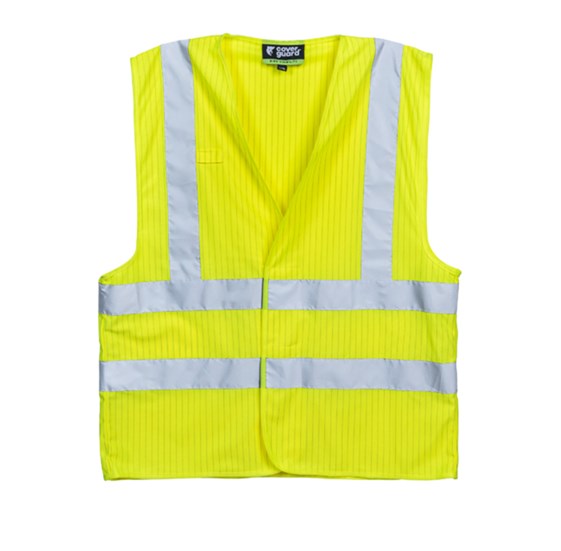 Hi-Viz vest HODER yellow, size L