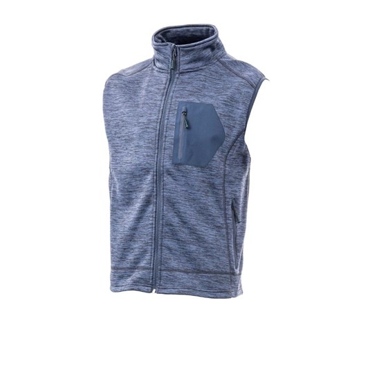 Tech fleece vest MOTION blue