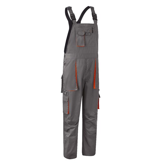 Work Bib & Brace PADDOCK II grey