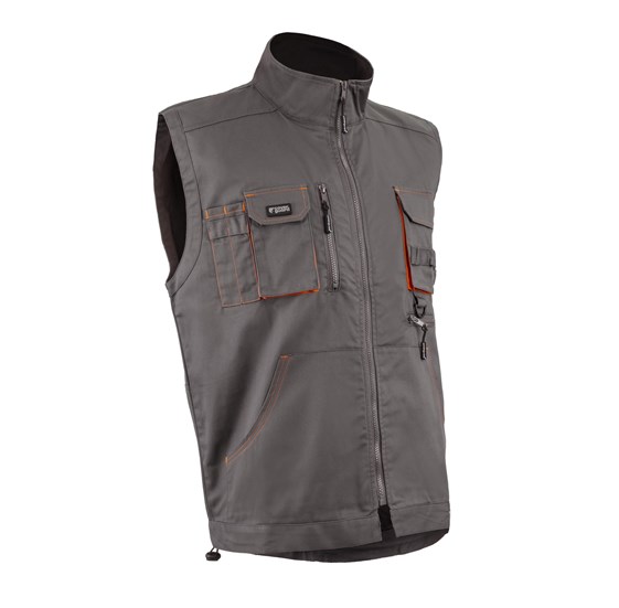 Work gilet PADDOCK II grey