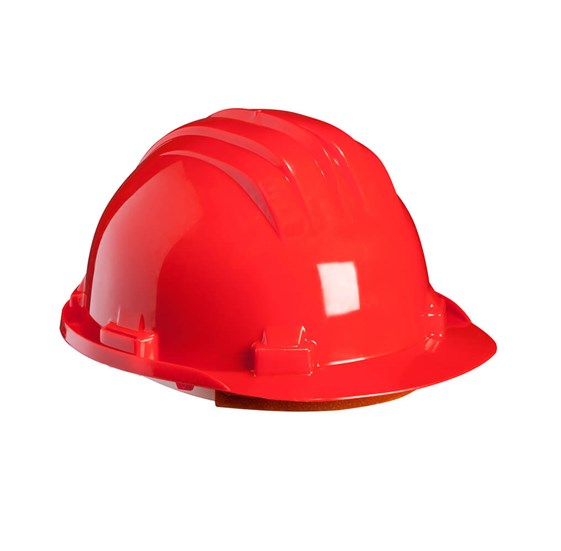 Helmet dielectric 5RG red - wheel ratchet