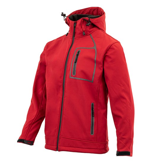 Softshell jakna WILLIAM rdeča