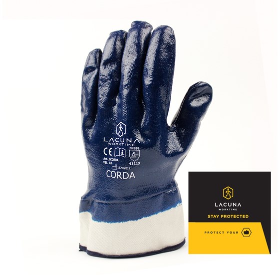 CORDA Glove with nitrile coating size 10