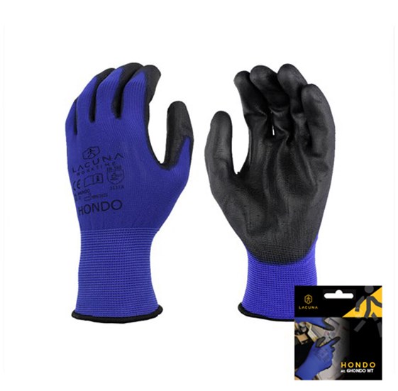 PU coated glove HONDO size 10