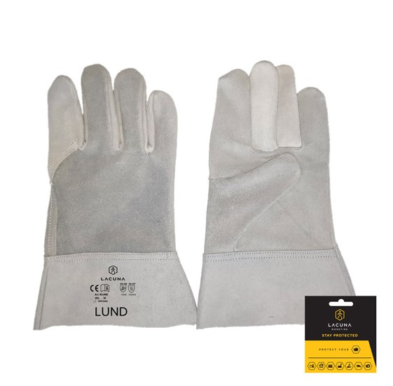 Leather glove LUND size 10