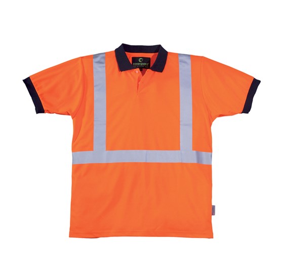 Odsevna polo majica YARD oranžna, velikost M