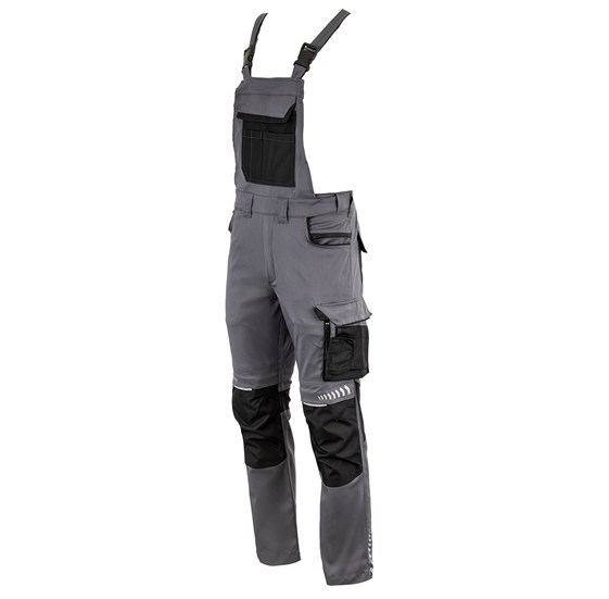 Work Bib & Brace PACIFIC FLEX grey