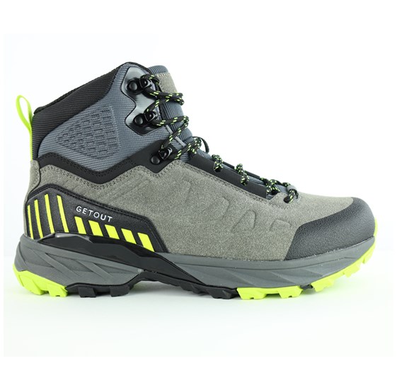 GRANITE shoe high grey colour