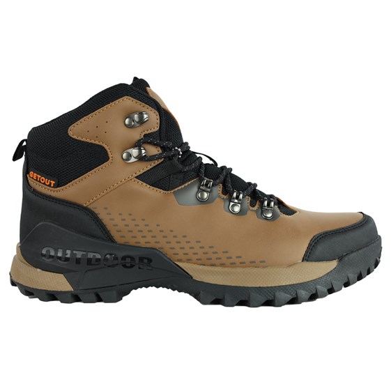 MONTAR shoe high brown colour