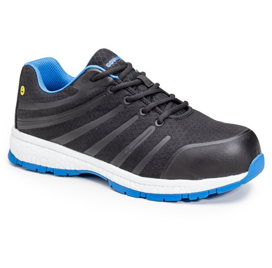 Safety shoe low GALAXITE S1P blue