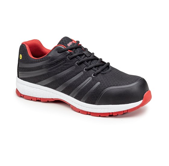Safety shoe low GALAXITE S1PS red
