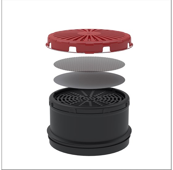 Spark arrester Airkem - blister 2 pcs