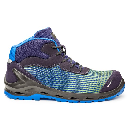 Safety shoe high i-Cyber fluo green S1P