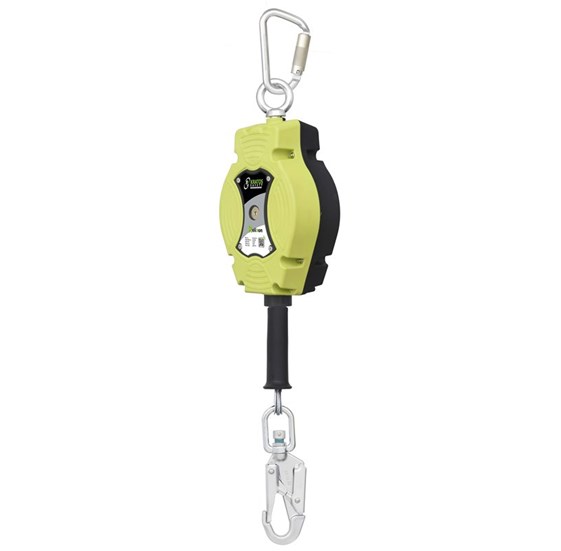 Polymer casing with galvanized steel wire rope Helixon 10 mtr