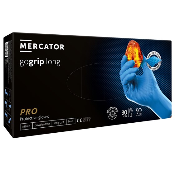 Disposable gloves MERCATOR GOGRIP LONG b