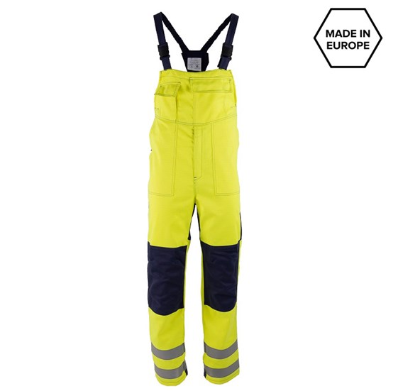 Protective work Bib & Brace MERU 2 Hi-viz