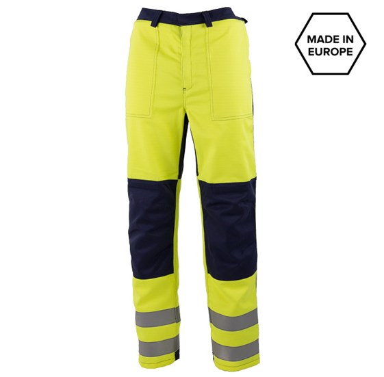 Zaščitne delovne hlače MERU 2 Hi-Viz