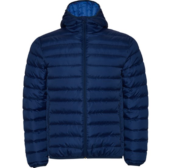 Men's jacket with fitted hood NORWAY, nav