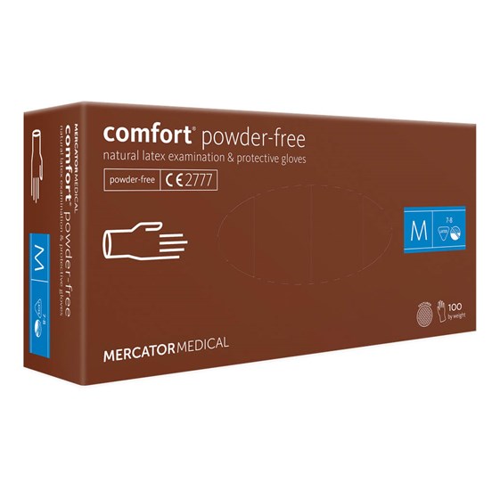 Examination gloves Latex  COMFORT Powd
