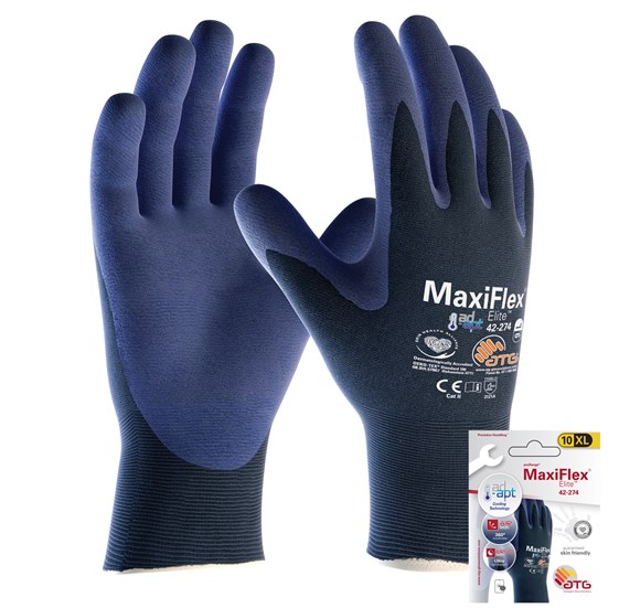 ATG Glove MaxiFlex Elite AD-APT