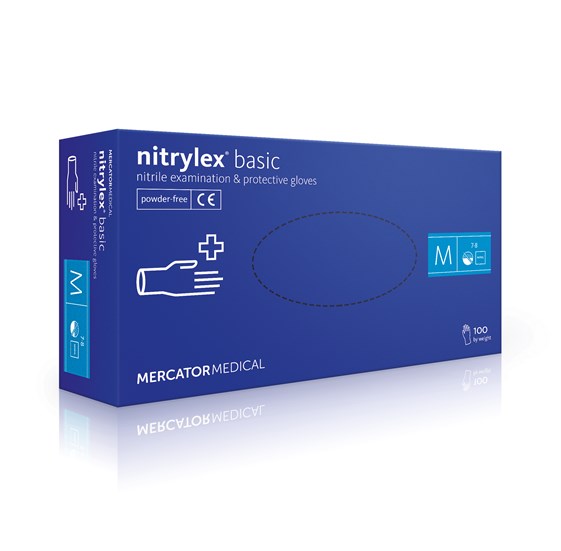 Examination gloves NITRYLEX BASIC
