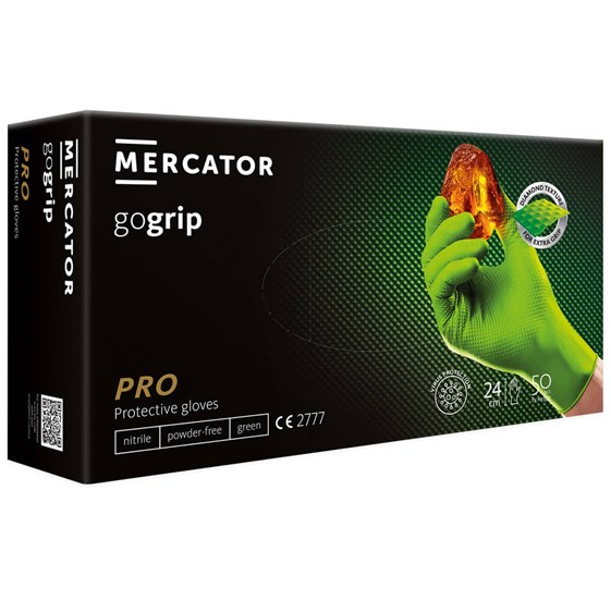 Disposable gloves MERCATOR GOGRIP PRO gr
