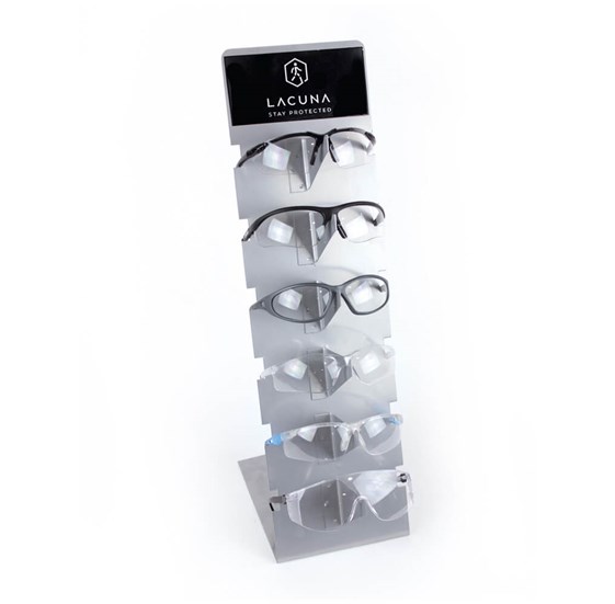 Shelf for protective glasses SARA
